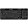 Logitech K360 keyboard black Black