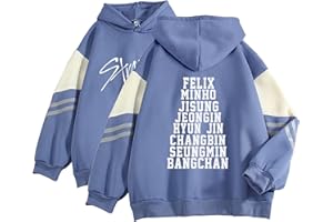 JUNG KOOK Stray Kids Hoodie Bangchan Felix Hyunjin Sweatshirt for Stray Kids Kpop Merch