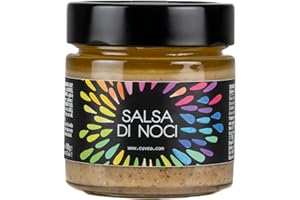Salsa di noci della liguria Cuvea - 180 g - Salsa ideale per condire Pansoti, Croxetti, Trofie e pasta ligure