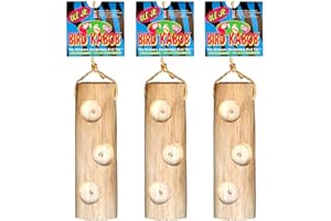 PETGARD Ole Jr. Bird Kabob Lot de 3 jouets pour oiseaux Idéal pour perruches et petits perroquets