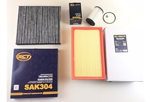 SCT GERMANY Ölfilter Luftfilter Aktivkohlefilter Golf 7 VII 1.6 TDI 2.0 TDI 2.0 GTD Diesel