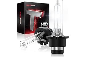 Torchbeam D2S Xenon-Glühlampen, 6000K Diamantweiß Xenon-Scheinwerferbirnen, Fernlicht Abblendlicht HID-Lampen für Scheinwerfer Ersatz, 2er-Pack