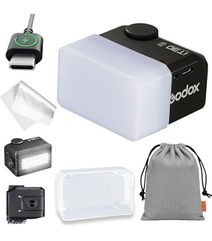 GODOX iT22N TTL Kamerablitz 1/8000s HSS 700 Blitze Bei Voller Leistung 1,5 s Wiederaufladezeit Kamera Speedlite mit magnetischen Diffusoren und Farbfiltern für Nikon Kameras