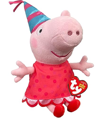 Ty Peppa Pig Freddy Fox Soft Plush Toy For Children Collectible - View #5
