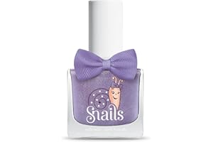 ‎SNAILS SAFE NAILS Snails 516134 Kinder Nagellack Purple Comet, auf Wasserbasis, abwaschbar, unbedenklich, vegan