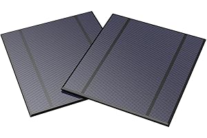 ALLPOWERS 2.5W 5V / 500mAh Mini Gekapselte Solarzelle Epoxy Solarmodul DIY Batterieladegerät Kit für Batterie Power LED 130x150mm