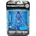 Five Nights at Freddy's Articulated Freddy Frostbear Action Figure, 5 Inch, Vinyl