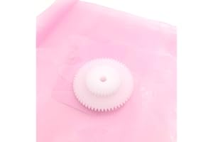 OKLILI QC1-1146 QC1-1146-000 Rueda de transmisión de Nailon LF Doble Engranaje Compatible con Canon PIXUS 50i 80i i70 i80 iP90 iP90v CF-PL90 CF-PL95 CF-PL90W CF-PL95W