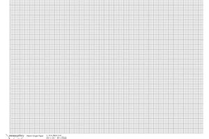 VESEY GALLERY A1 Metric Scale 90gsm Graph Paper - Pack of 5 Large Sheets, 2, 10 and 20mm Grid Size, 79x54cm overall size. - Perfect for Plan Drawing, Scale Design, Maths Notebook and product design. .