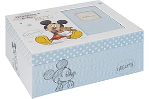 Disney Baby Magical Beginnings Keepsake Box Mickey Mouse Baby Boy DI425, 200 g