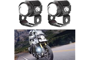 Mulcort 2PCS Led Motorcycle Lights, Motorcycle Headlight, Motorcycle Led Driving Fog Light Spot Light Waterproof for Car Truck ATV UTV Motorcycle