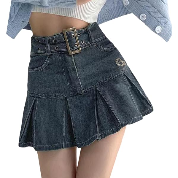Durio Cargo Minirock – Y2K Style Mit Taschen Und Niedriger Taille