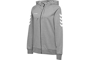 hummel Damen go Cotton Zip Hoodie Kapuzenpullover