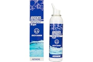 AESSERE Argento Colloidale Plus Nasale Spray - 20 PPM, 100 ml