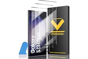 HOMEMO 3 Stück Für Samsung Galaxy S23 Ultra Panzer Schutz Glas Folie, Fingerabdruck kompatibel, 9H Härte, HD Clear Displayschutz Schutzfolie Glas für Galaxy S23 Ultra 5G