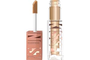 MAYBELLINE NEW YORK Maybelline New-York - Highlighter Liquide 3-En-1 - Effet Bonne Mine & Glow Immédiat - Maquillage Glowy - SUNKISSER - Teinte : All Star - 4,7 ml