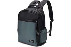 SPAHER Mochila Viaje Cabina Avion 40x30x15 Mochila Cabina 20L Impermeable Maleta Cabina British Airways Mochila Viaje Ordenador Portatil 15.6 Pulgadas Bolso Mochila Senderismo Hombre Mujer Gris