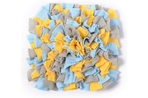 FADCAER Snuffle Mat for Dogs,Dog Snuffle Mat,Interactive Feeding Game for Boredom and Mental Stimulation,Dog Feeding Mat,Pet Treats Feeding Mat Encourages Natural Foraging Skills