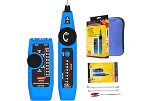 Noyafa Tester di rete multifunzione NF-810, tracker di rete LAN Ethernet con tester per linea telefonica, scansione della linea di rete, scansione del cavo di alimentazione e funzioni di test