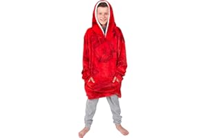 Coco Moon Liverpool FC Super Soft Poncho Hooded Blanket Fleece Changing Robe (Child)