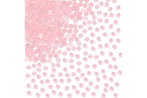 TOAOB THE ONE AND ONLY BABY TOAOB 100 Pezzi 4 mm Pietra di Quarzo Rosa Naturale Perline in Pietra per Braccialetti Collana Fai da Te Creazione di Gioielli Artigianato