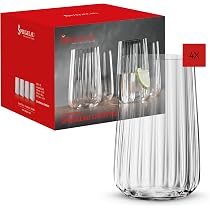 Set De 9 Verres à Gin Tonic Nachtmann - 637ml, 4 Pailles En Verre, 1 Brosse, Design élégant