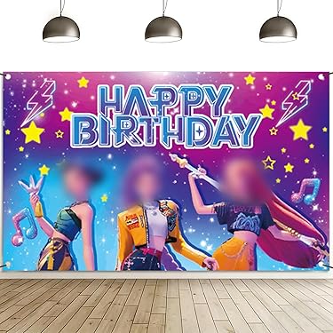2 Striscioni Personalizzabili Per Compleanno Con Stelle E Palloncini – Piccola Taglia Blu – Per Bambini E Adulti - 4