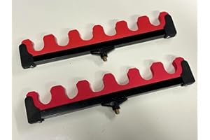 TMC 2 x Pole fishing Roosts. 6 section roosts, 32cm long, with end caps
