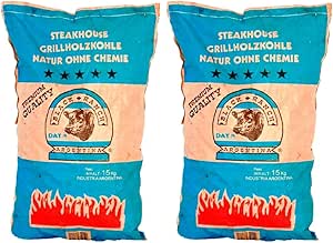 30 kg Argentine Quebracho Restaurant Charcoal Black Ranch