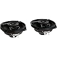 Show Chrome Accessories 13-104 4 1/2" 2-Way Neodymium Speakers, Black