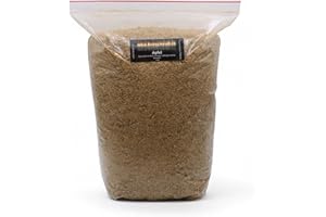 ‎WWW.SMOKERHOLZ24.DE BBQ PLAG Räuchermehl Apfel 1000g – Körnung 0,5–1,5 mm - Naturholz aus PEFC-Forstwirtschaft-HACCP-zertifiziert-Rauchaktiv – Glimmstark – Hygienisch verpackt