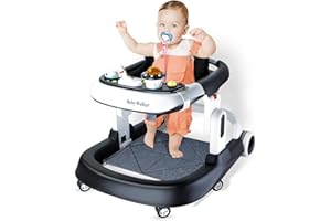 HIUME Baby Walker,Lights and Music Walkers for Baby for Boys and Girls from 6 7 8 9 10 12 Months Plus,Activity Walker for Babies for 1 Year Olds