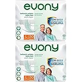 Evony Hasta Bezi Yetişkin Bel Bantlı Tekstil Y&uuml;zey L-B&uuml;y&uuml;k Boy 60 Adet (2Pk*30)