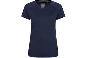 Mountain Warehouse Endurance Womens T-Shirt - IsoCool Ladies Top, UV Protection UPF30+ Tee, Breathable & High Wicking - for Spring Summer, Running, Travelling