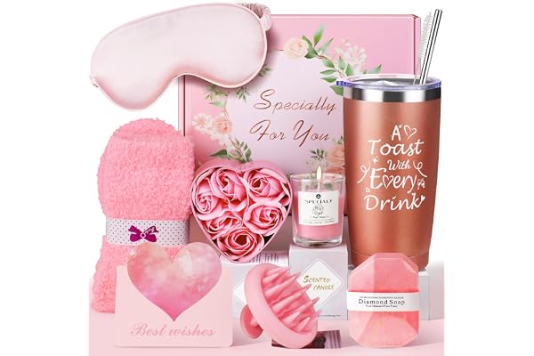 RYLIFEOGI Cadeau Femme Anniversaire, Original Coffret Cadeau Femme, Noël, Fete des Meres, Saint-Valentin Personnalisé Cadeau Elle Maman Soeur Collegue Amie