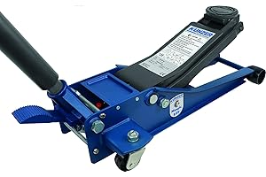 ‎KUNZER KUNZER WK 1075 FSH Hydraulischer Rangierwagenheber extra flach – 2000 kg Tragkraft Doppelpumpsystem mit Fußschnellhub