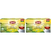 Lipton Eastern Black Sea Teapot Strained Bag Bergamot Flavored Black Tea 100 Pack (2 packs)