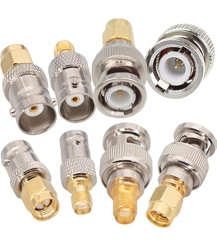 Uxcell SMA Female PCB Connector (5-Pack) - Edge Mount Solder Clip RF Connector - View #2