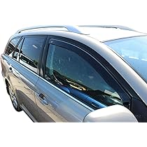 Deflettori D'aria Per Fiat Punto 5 Porte 1999-2007 - Set 2 Pezzi, Nero, Antivento E Antipioggia - Foto 9