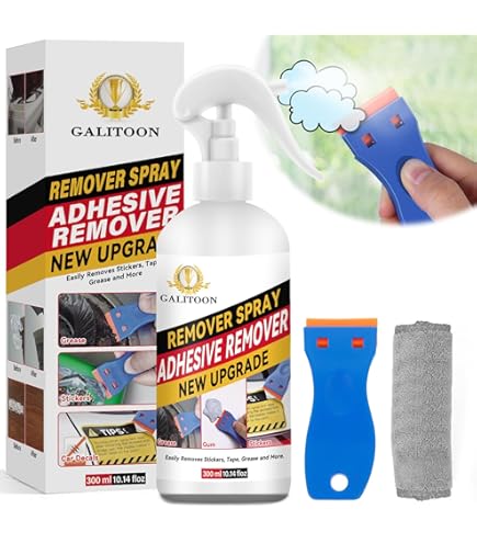 Spray Togli Colla E Adesivi - Kit Con Raschietto Per Auto E Superfici - Foto 3