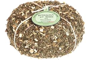ROMAGNA TERRE Pecorino Canapa Schafmilchkäse mit Hanf 60 Tage gereift Mehrfach ausgezeichnet und Gewinner bester Käse Italiens Ca. 450gr