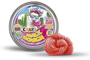 Magic Dough Chamäleon - Intelligente Knete Kinder , Superknete in 80g Dose , Glutenfreie Knete sortiert geliefert