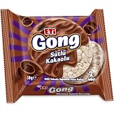 Eti Gong S&uuml;tl&uuml; &Ccedil;ikolata Kaplamalı Pirin&ccedil; Patlağı 30 g x 24 Adet