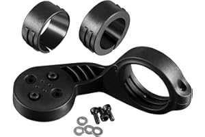 Msm-case Supporto GPS per Garmin Edge 530/830/1030 Plus/1040/1040 Solar - Manubrio Bici per GPS e Altri Dispositivi - Videocamera per Fari Bici