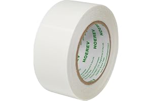 Hoerev UHMWPE Cinta adhesiva resistente a la abrasión de película de polietileno de peso molecular ultra alto para una aplicación suave y fácil,0,28mmx50,8mmx16,5m