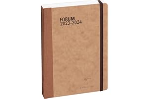 Exacompta - 18428E - Agenda Journalier Forum Age Bag - 12 x 17 cm - Août 2023 à juillet 2024 - Coloris aléatoire