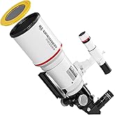 Bresser Refraktor Teleskop Messier AR-102xs/460 ED optischer Tubus mit stabilem Hexafoc Okularauszug