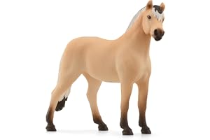 schleich HORSE CLUB Norsk fjordhäst, valack, från 5 år, 13979 - Leksaksfiguren, 4 x 14 x 11 cm