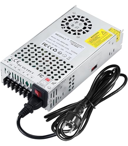 Blackull Power Powerply 48V Powerply LEDing Powerply Driver, 48V AC180-250V, Transformador T, LED Powerply con Diseño de Tira (100W