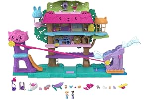 Polly Pocket POLLYVILLE Pet Adventure Treehouse Playset